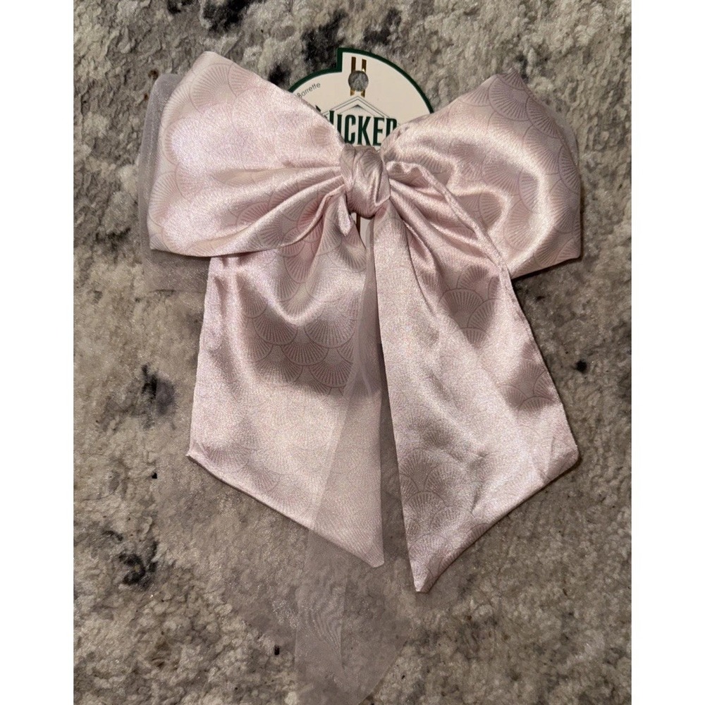 Wicked MOVIE 2024 Glinda Bow Barette Pink Universal Scunci WICKED Limited New